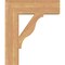 Ekena Millwork Funston Block Smooth Bracket, Western Red Cedar, 5 1/2"W x 22"D x 26"H BKT06X22X26FST05SWR - alternate 2
